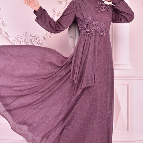 Modest Hijab Dress, Elegant Dress, Abaya Evening shops wear, Modest Fashion Abaya , Contemporary Abaya & Modest Wear, Hijab Dress, Modest Hijab