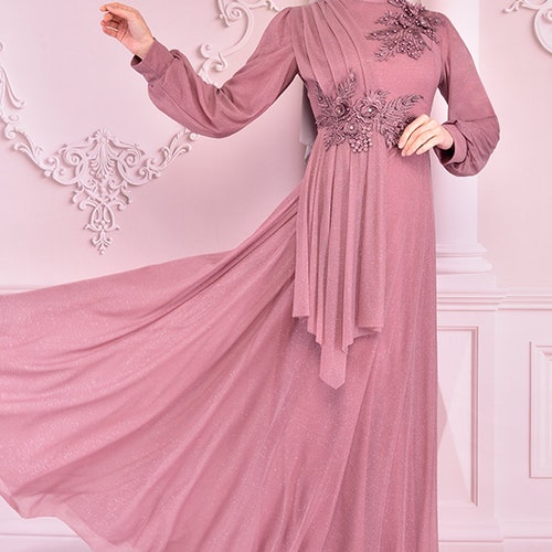 Modest Hijab Dress, Elegant Dress, Abaya Evening shops wear, Modest Fashion Abaya , Contemporary Abaya & Modest Wear, Hijab Dress, Modest Hijab