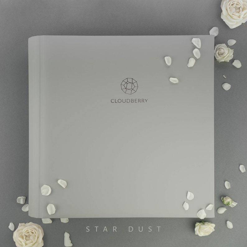 Photo Album Pink Scrapbook Photo Album Sugar Clouds for Etsy