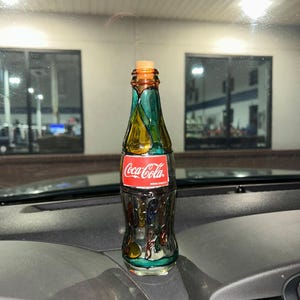 Coca Cola Stained Glass Ornament - Etsy