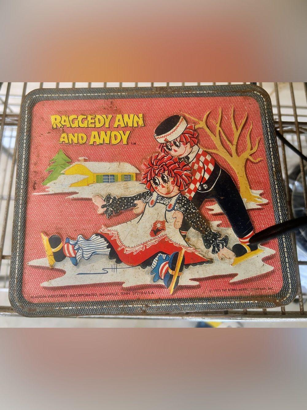 Raggedy Ann Andy Tin - Etsy