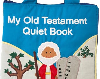 NEW! My Old Testament Quiet Book Cloth Interactive Kids Church Bible Busy Book by Pockets of Learning