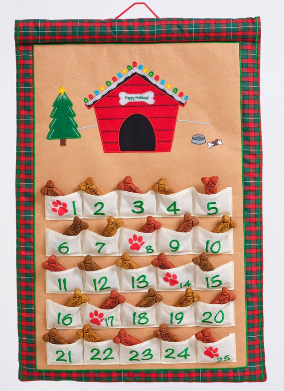 Dog Advent Calendar Pet Christmas Countdown | Etsy