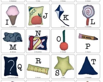 Piezas de repuesto H y K para el adorno de pared ABC de Pockets of Learning