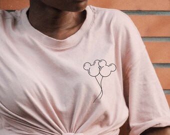 Mickey Balloon Shirt - Etsy Singapore