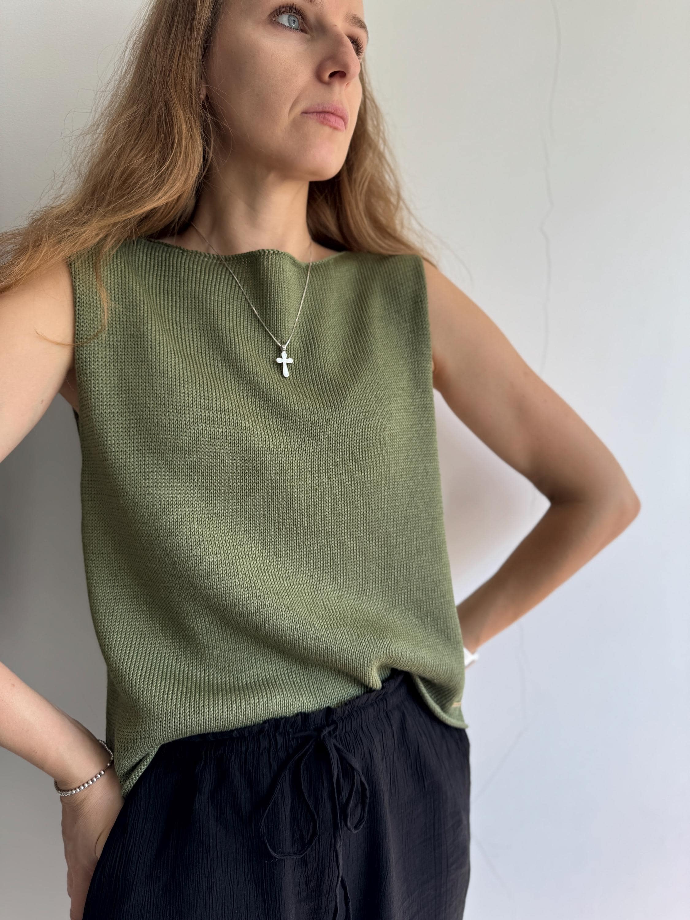 Pearl Knit Vest - Etsy
