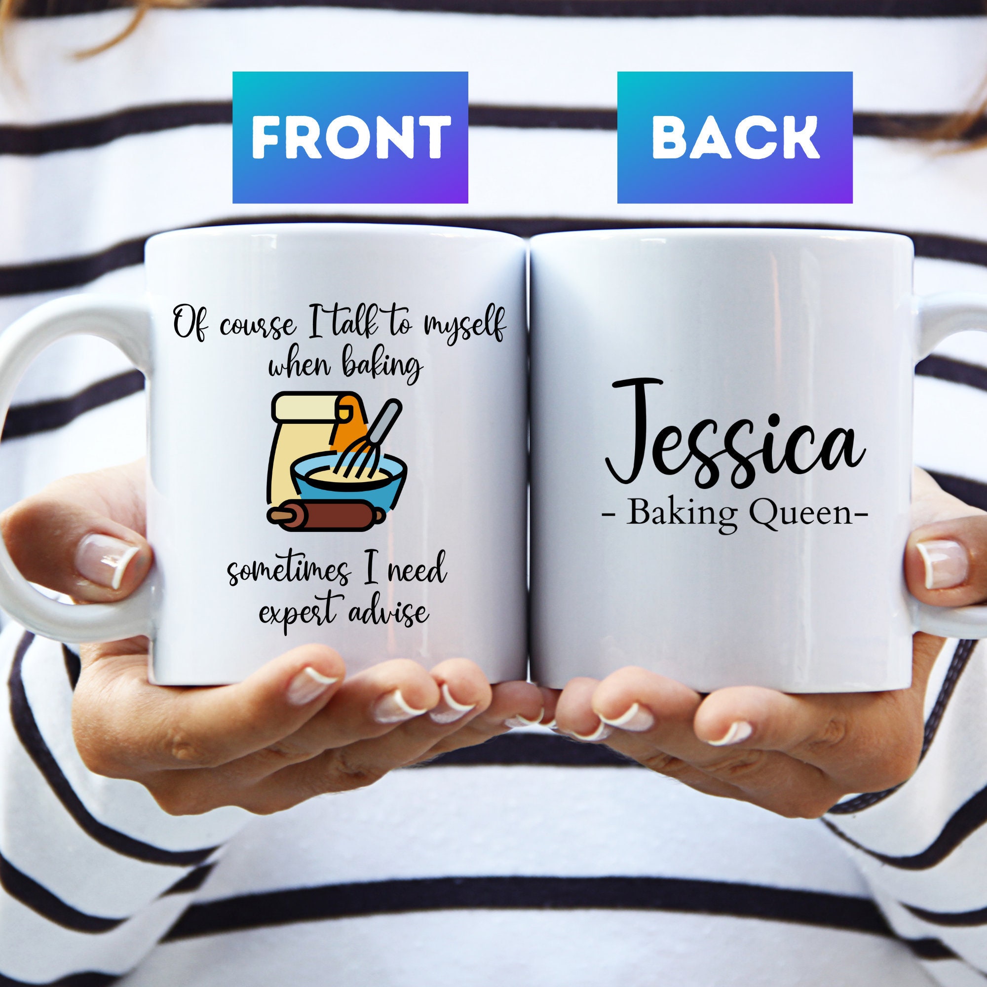 Personalized Baking Gifts For Her Pastry Chef Gift Custom Etsy