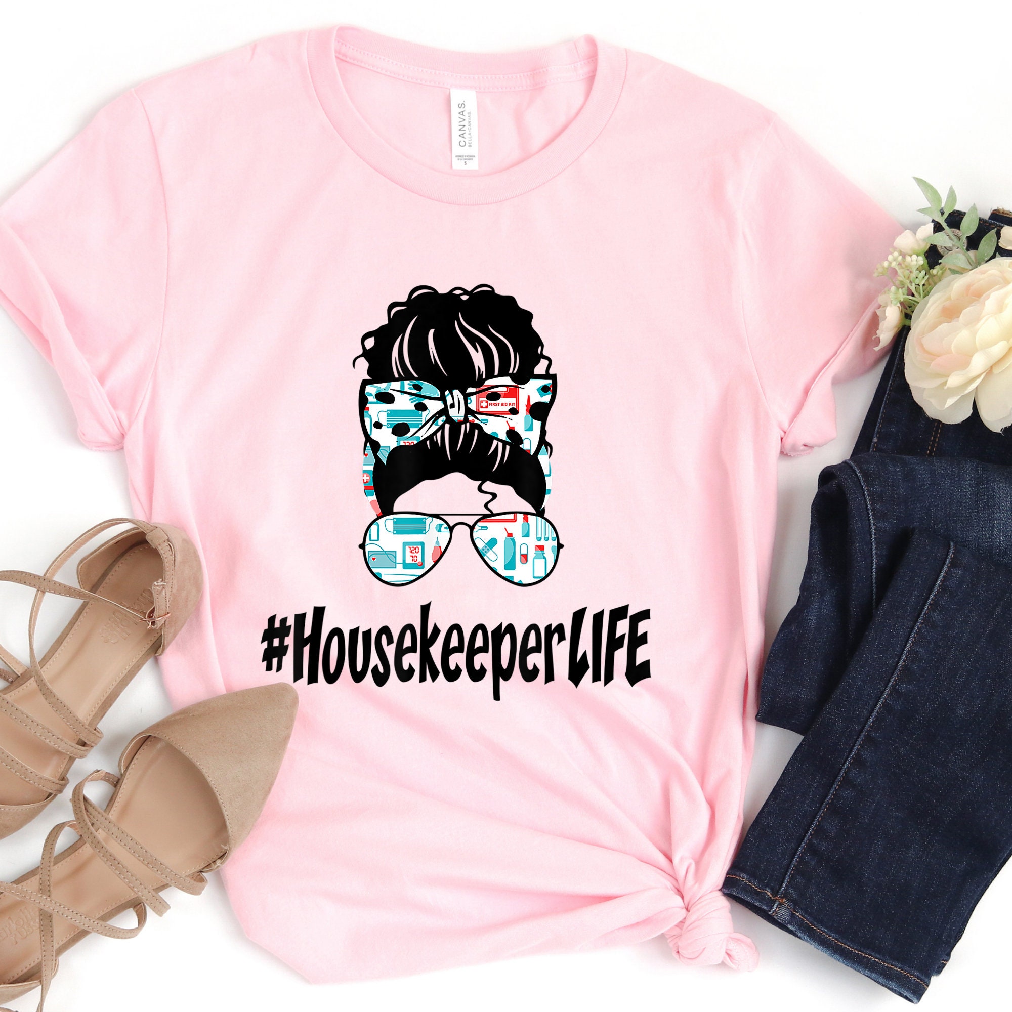 Housekeeper gift Housekeeper shirt cleaning shirt Etsy