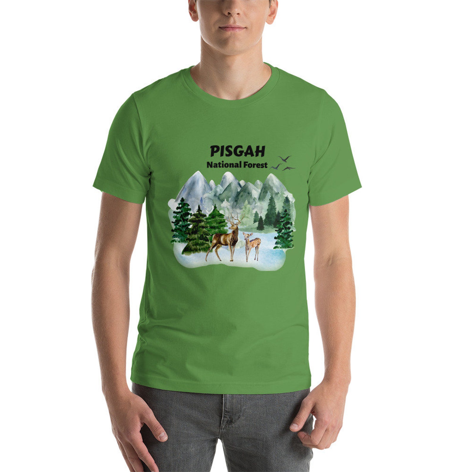Pisgah National Forest Tshirt Camping Hiking shirt North Etsy