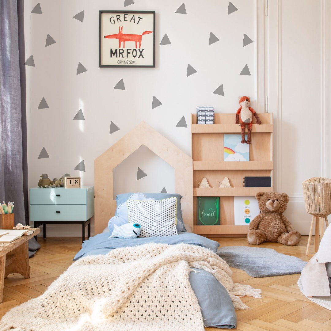 Wall Decals triangles Removable Wall Stickers Removable wall Etsy.de