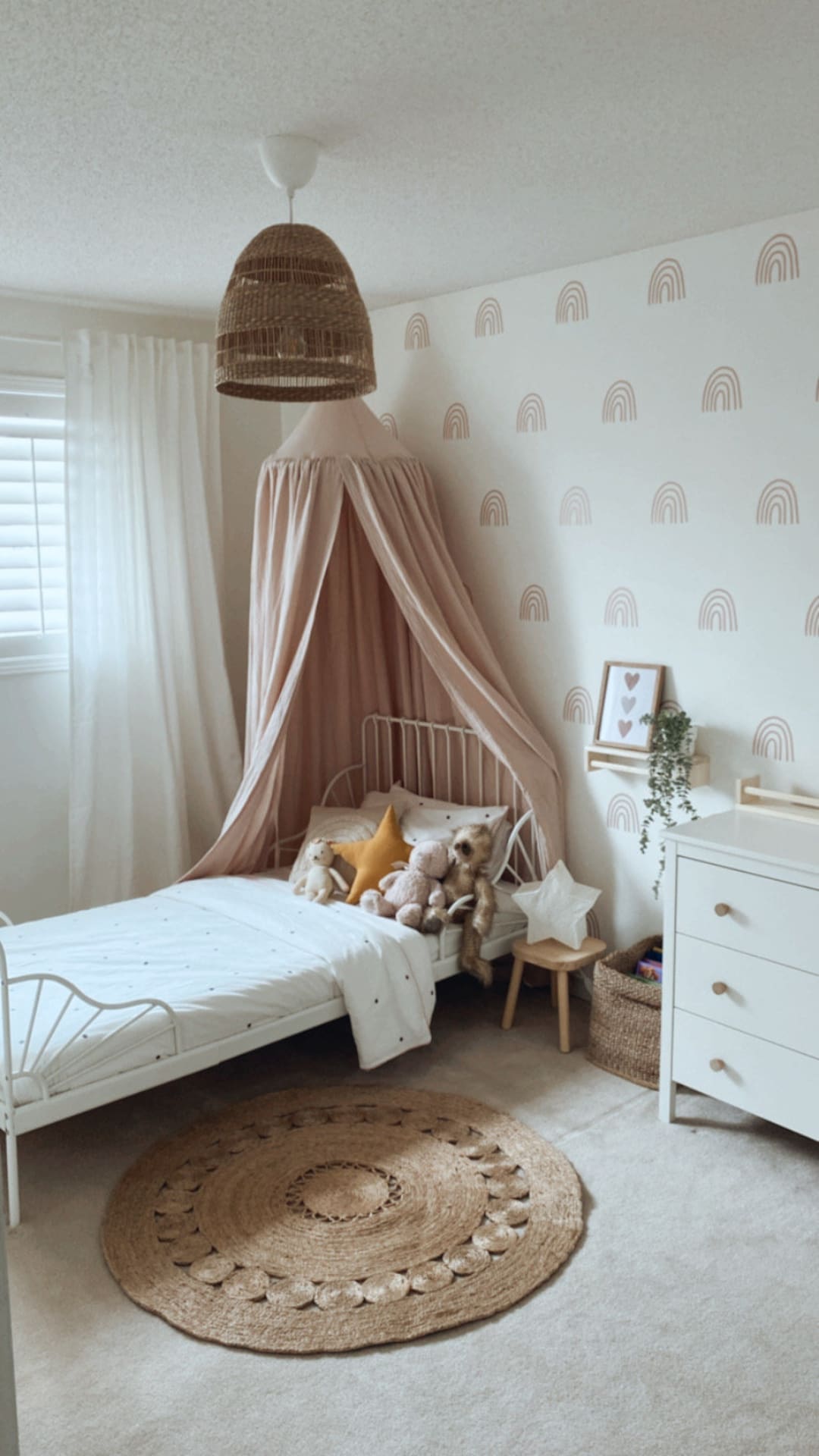 Boho Rainbow Fabric Wall Decals, Nursery Decor - Etsy