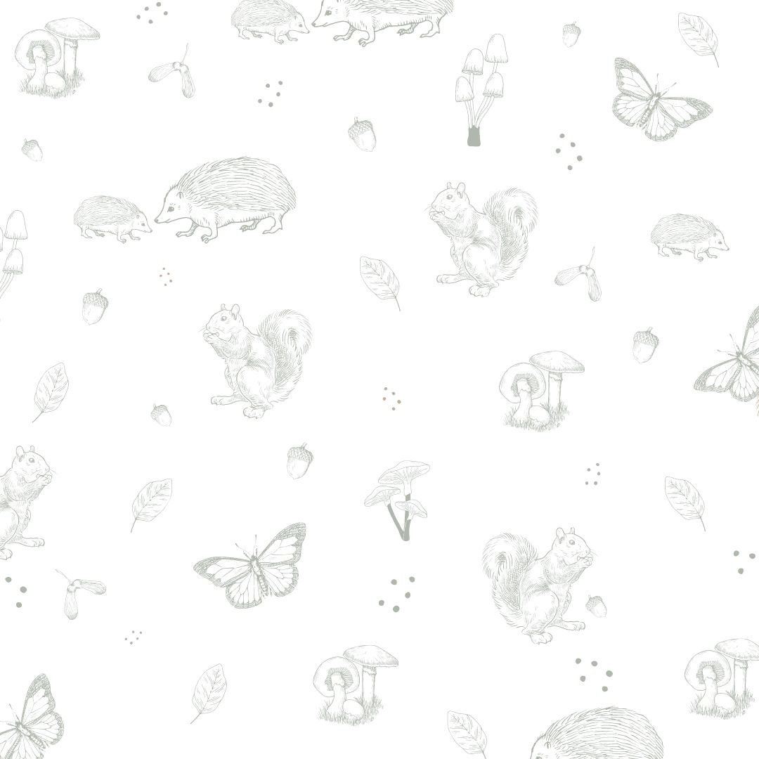 Wall Decals Woodland Sage Green Wall Decals Boho Wall Decals Etsy