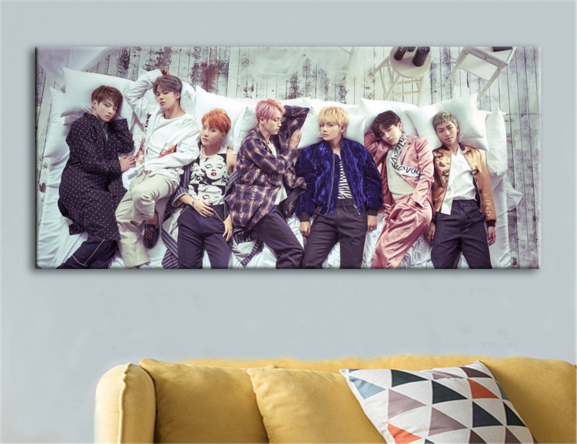 Bangtan Boys BTS 5D Diy Diamond Painting Kit Cross Stitch Etsy