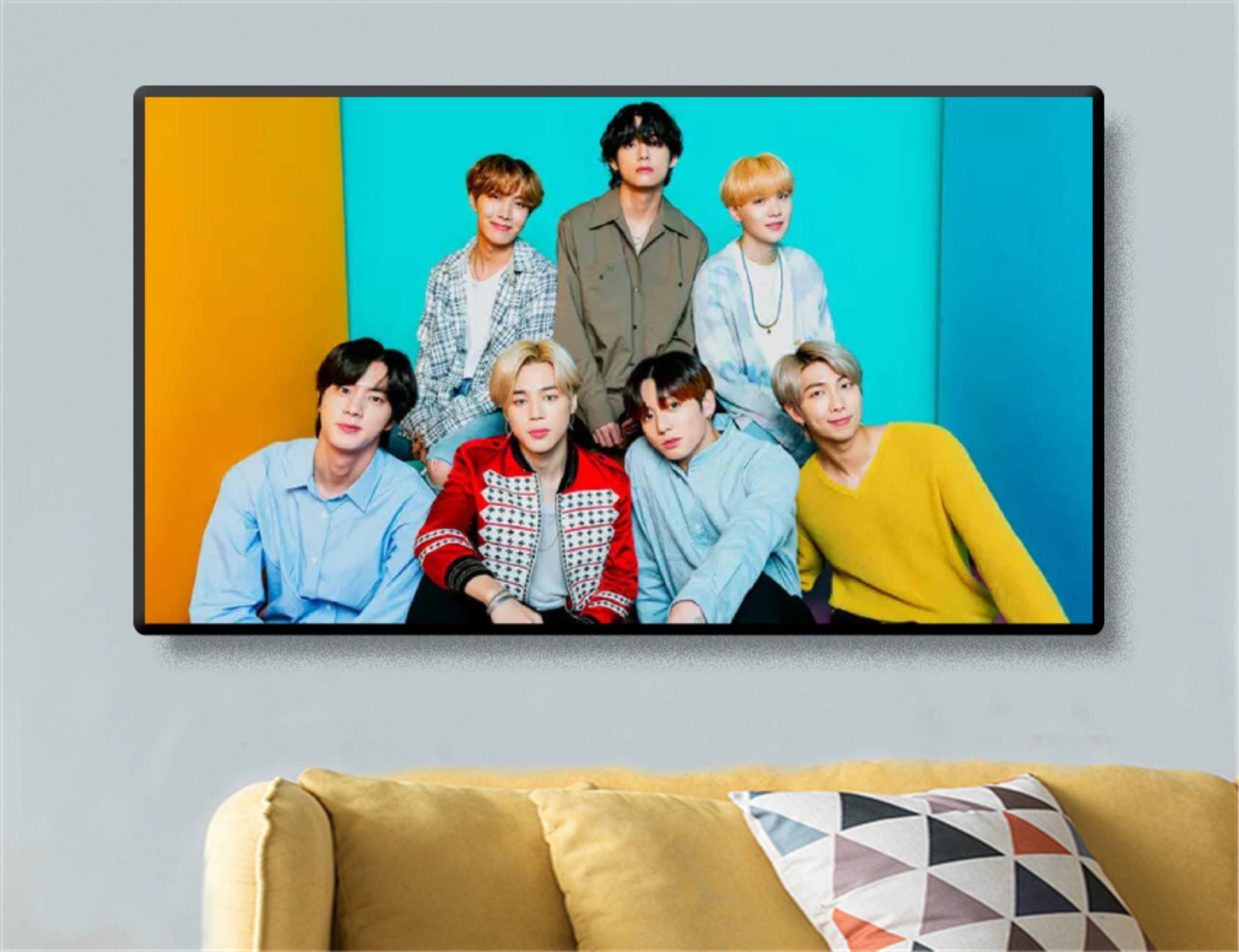 BTS Bangtan Boys Diamond Schilderij Beste 5D Diamond | Etsy