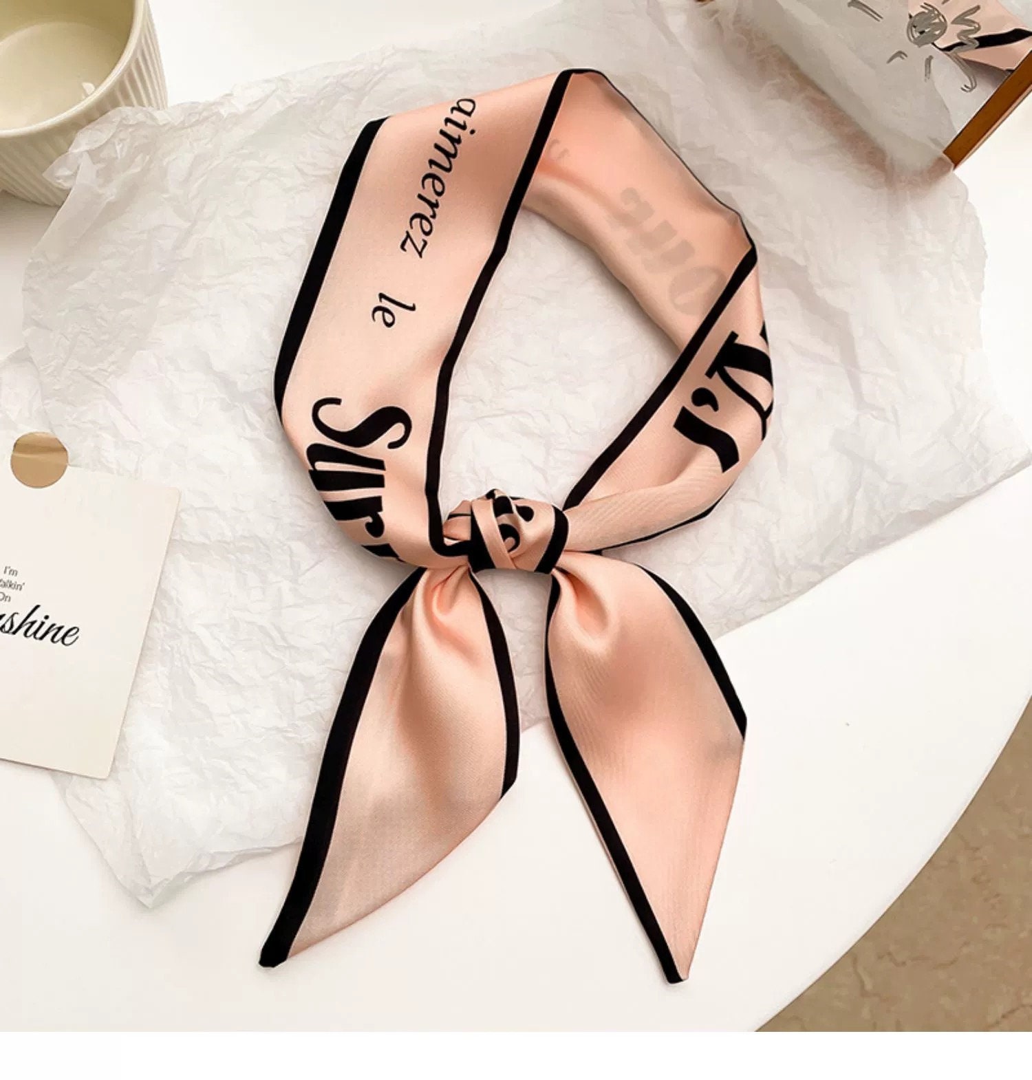 Louis Vuitton Silk Scarf Square 70 Carre White/Pink Monogram Olivia Pomme  d’Amo