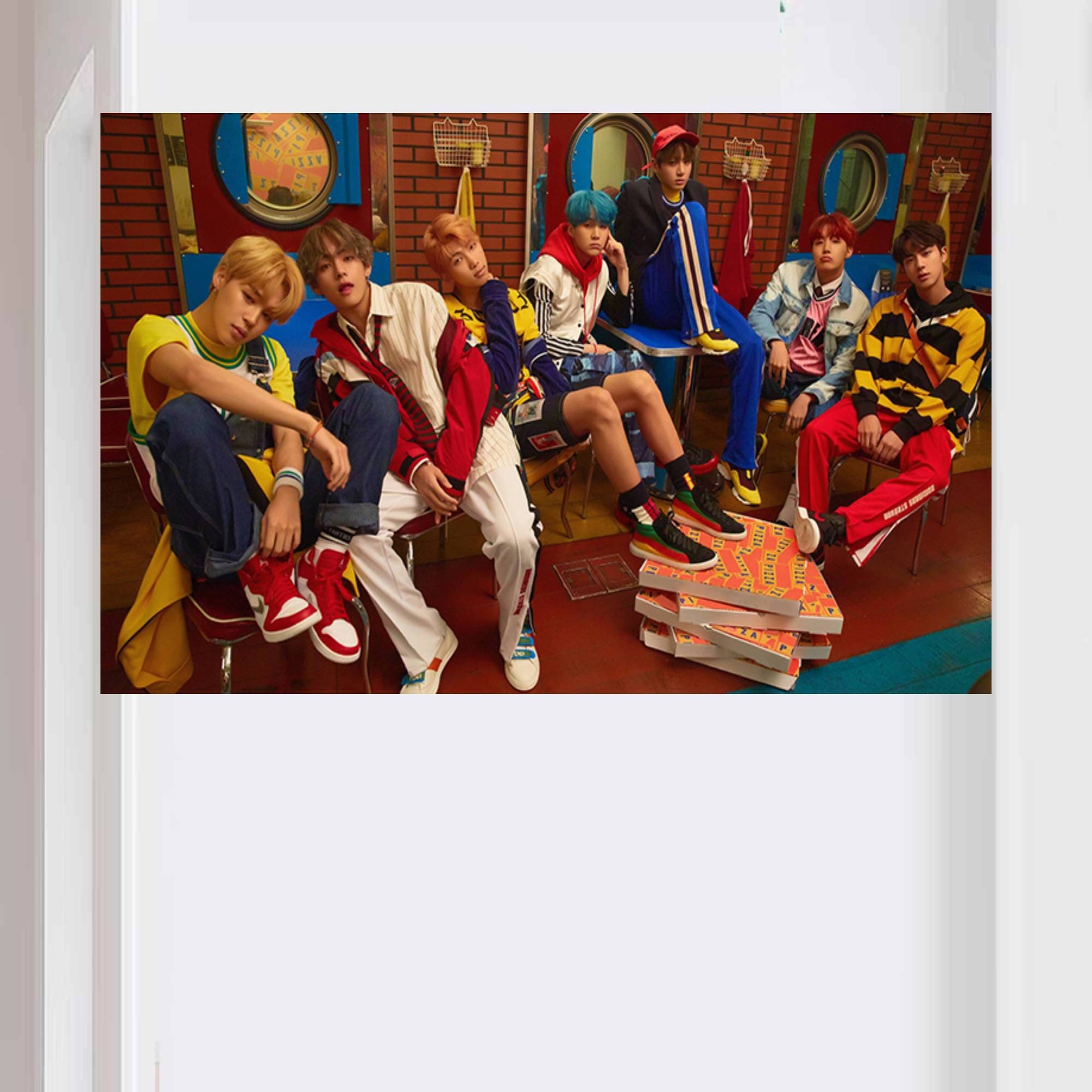 BTS 5D Diy Diamond Painting KitBTS Boys Singer Full Drill Etsy