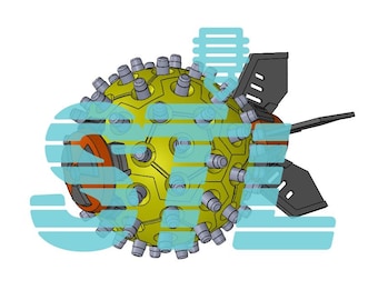 Nerf Nuke 2.0 [CO2 cartridge version]