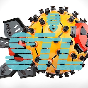 Nerf Nuke - A ThinkGeek 2014 April Fools product! [old version]