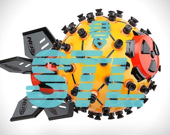 Nerf Nuke - A ThinkGeek 2014 April Fools product! [old version]