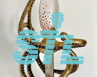 Minecraft inspired rapier 'Gold Sword'