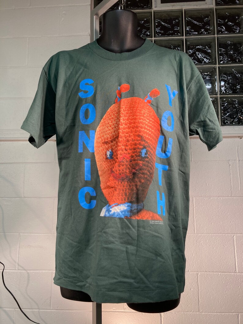 NOS Sonic Youth Dirty 1992 T Shirt Brockum Print Large Anvil Etsy