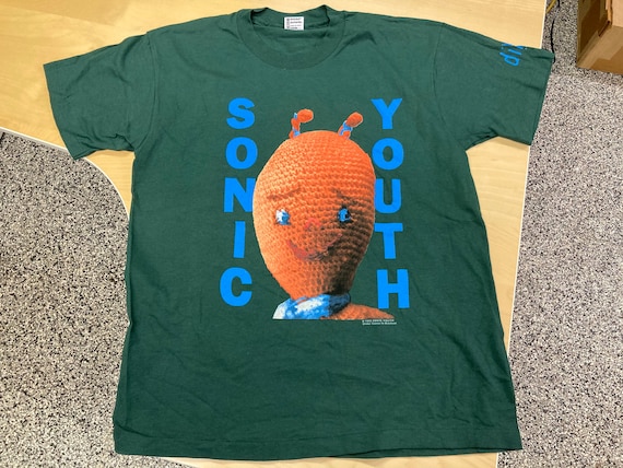 NOS ソニックユース ダーティ 1992 Tシャツ ブロックムプリント
