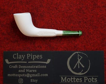 Clay Tobacco Pipe. "Miner" Or "Golf"
