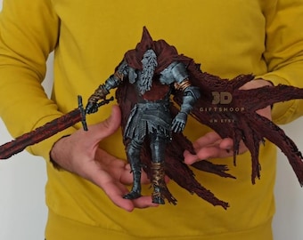 Slave Knight Gael Statue: Dark Souls Collectibles Decor