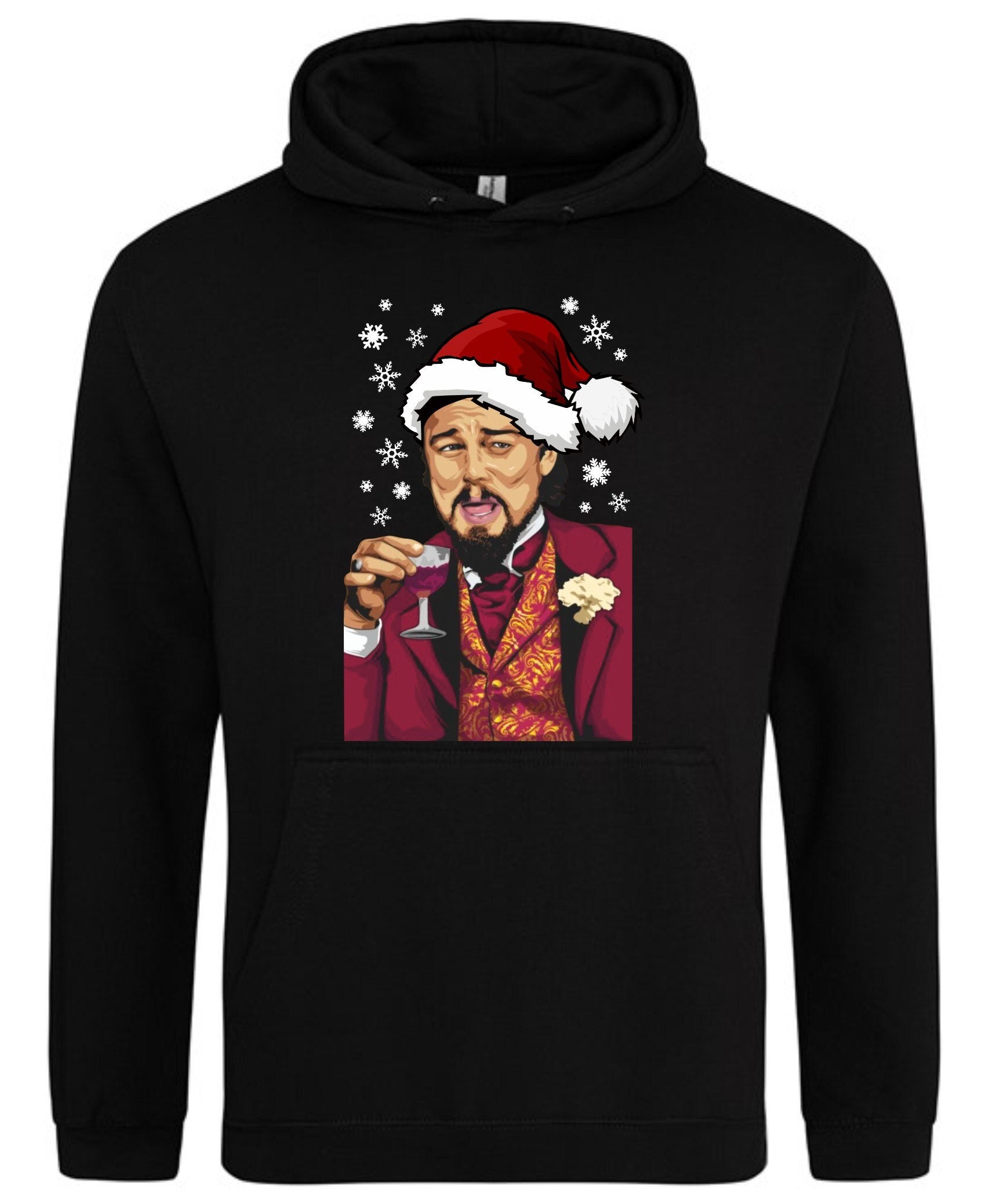leo di caprio xmas jumper