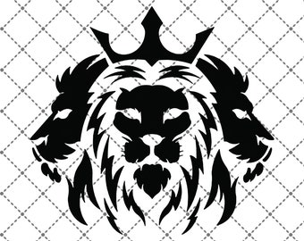 Free Free 168 Half Lion Head Svg SVG PNG EPS DXF File