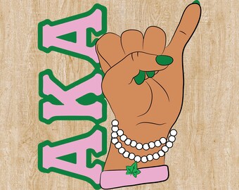 Download Aka Sorority Svg Etsy