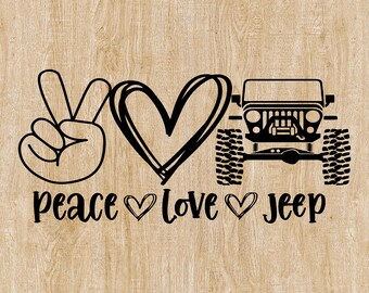 Download Love Jeep Svg Etsy
