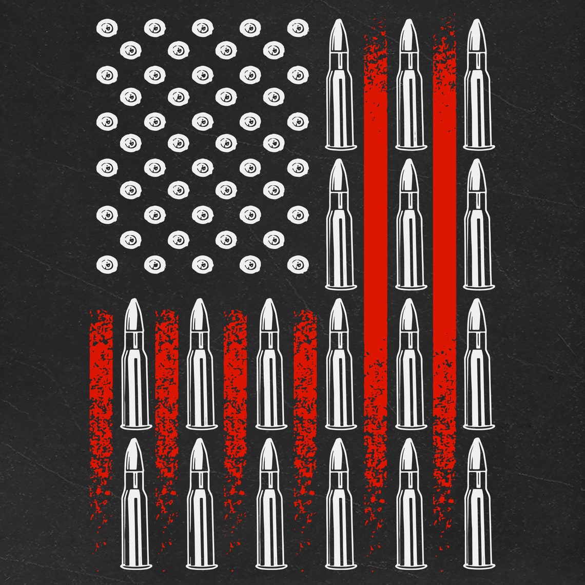 Bullet US Flag Bullet American Flag svg Guns Flag Svg Guns | Etsy