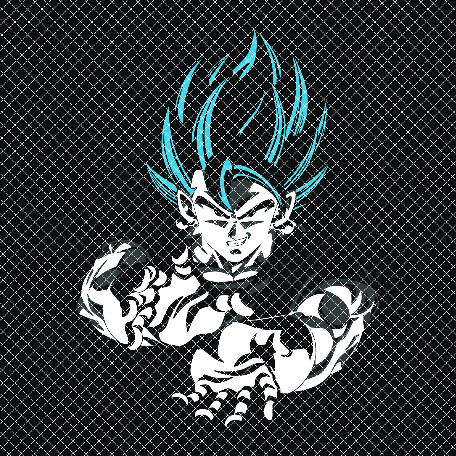 Dragon Ball Z Goku SVG