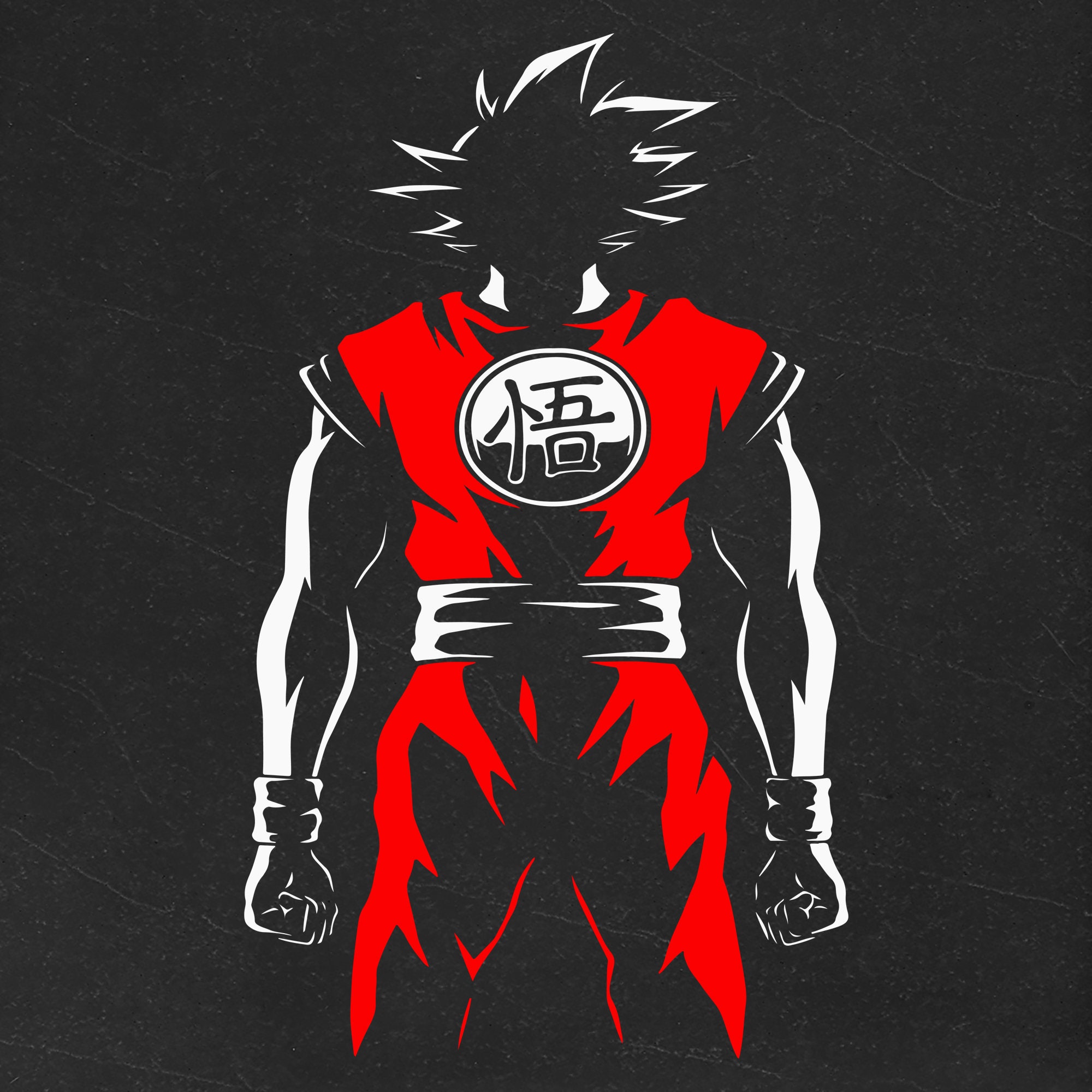 Dragon Ball Z Goku SVG