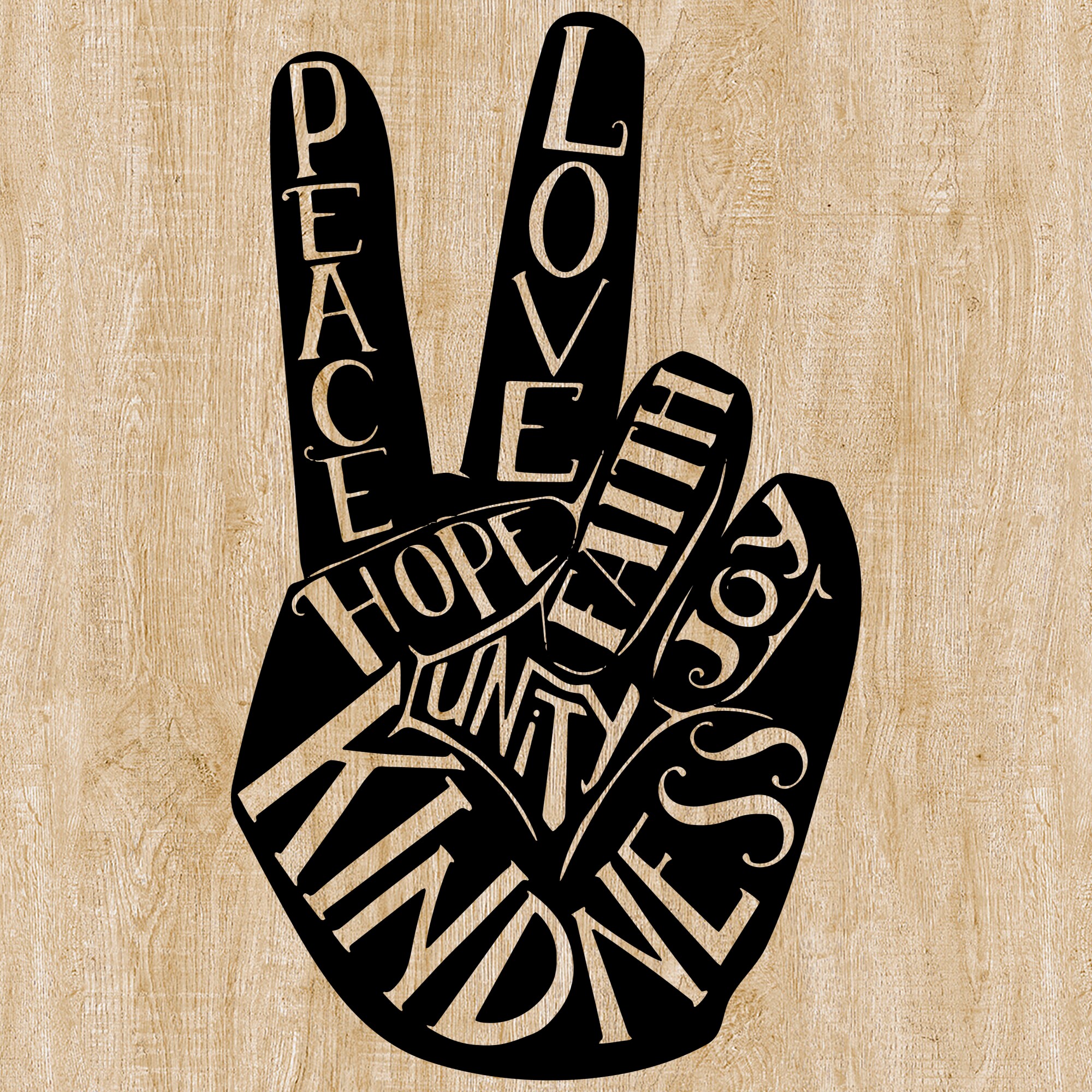 Peace Love Hope Unity Faith Joy Namasta Svg Be kind Svg Etsy