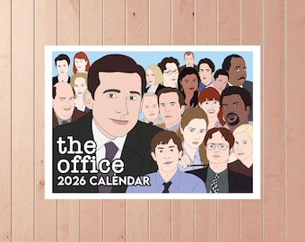 MISPRINT Calendrier A4 Office 2026