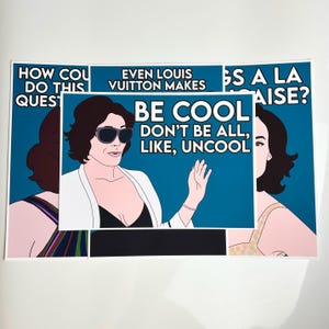RHONY Luann Art Prints/Illustrations