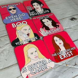 Mean Girls Coasters 9x9cm