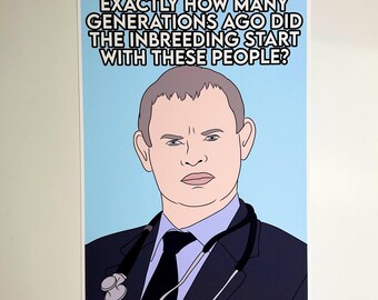 Impression d'art/illustration de Doc Martin