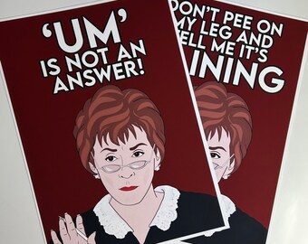 Judge Judy Art Print/Illustrations