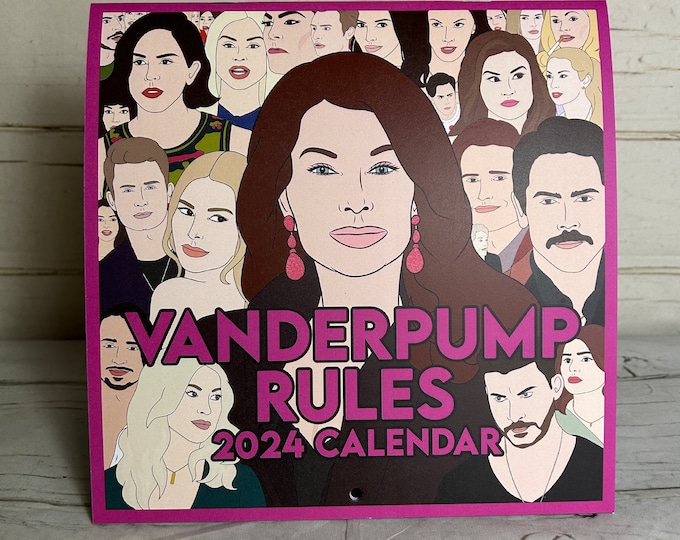 Vanderpump Rules 2024 Calendar 21x21cm Etsy