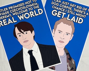 Peep Show Art Prints/Illustrations