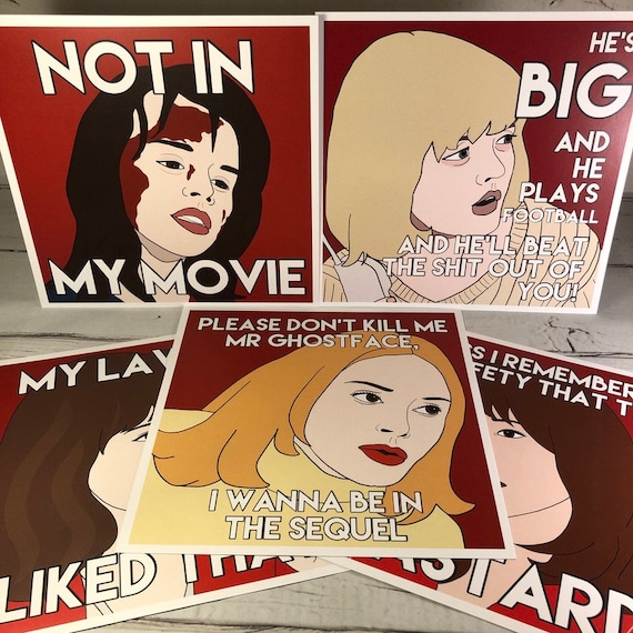 Scream 21x21cm Art Print/illustrations Full Collection - Etsy