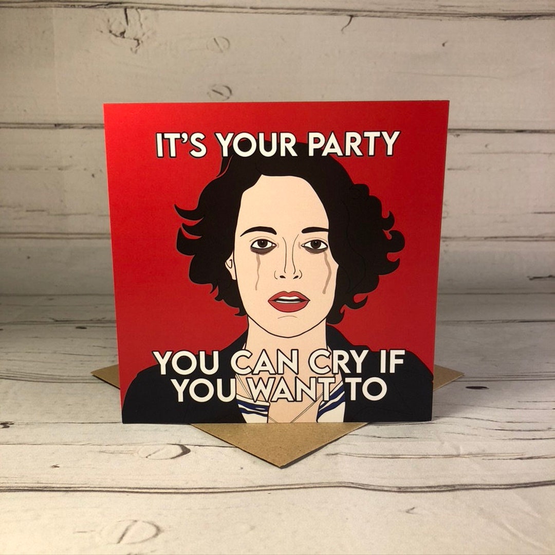 Fleabag Greeting/birthday Card/party Invitation Etsy