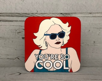 Dessous de verre True Romance Alabama 9 x 9 cm
