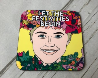 Midsommar Dani Coaster 9x9cm