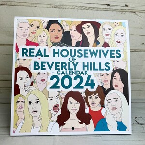 RHOBH Real Housewives of Beverly Hills 2024 Calendar 21x21cm