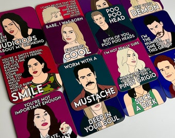 Vanderpump Rules Coasters 9x9cm