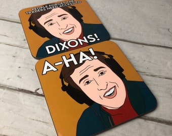 Alan Partridge Coasters 9x9cm